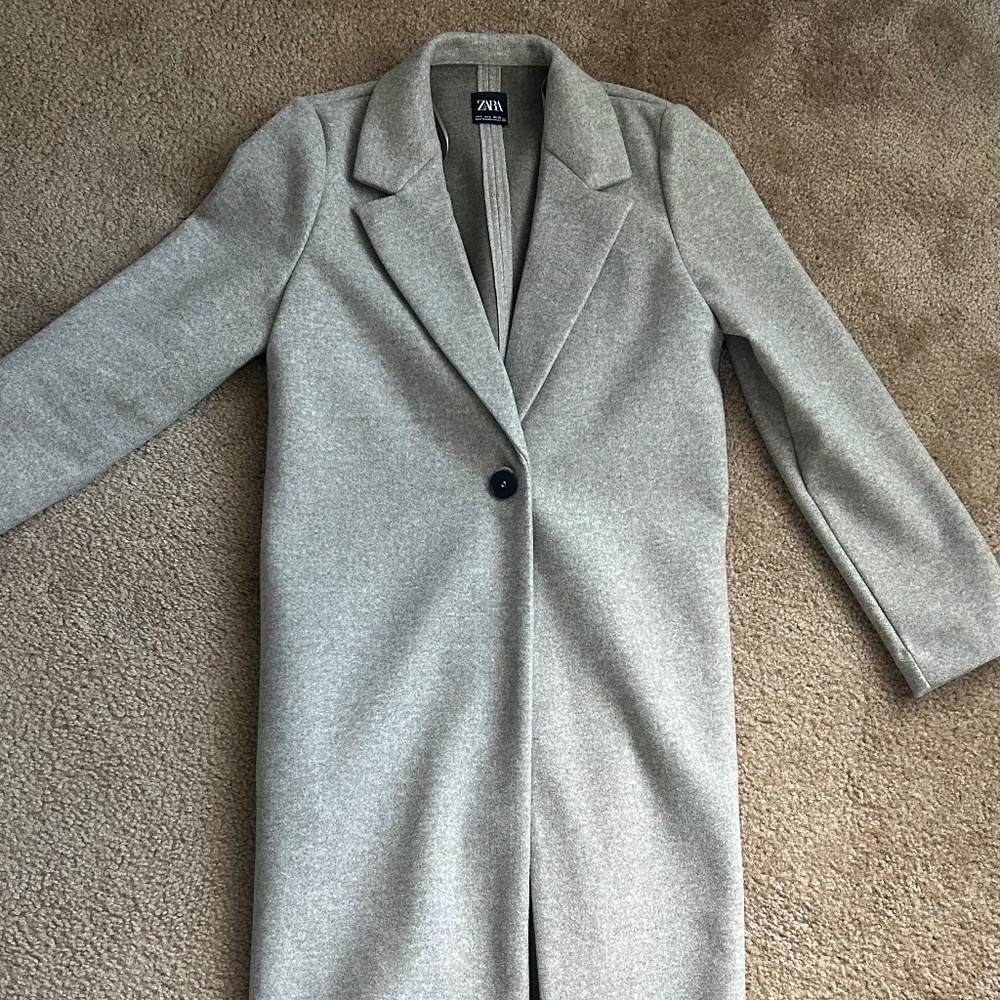 Zara Soft Basic Coat - image 1